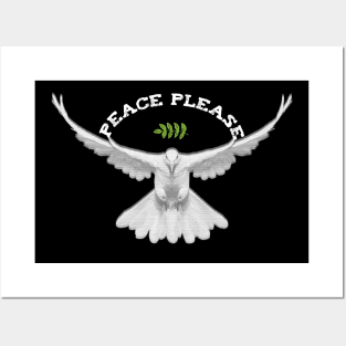 Peace Please Posters and Art